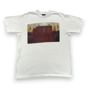 The Shining Shirt Adult LARGE White Dumbgood Horror Movie Elevator Blood Scene